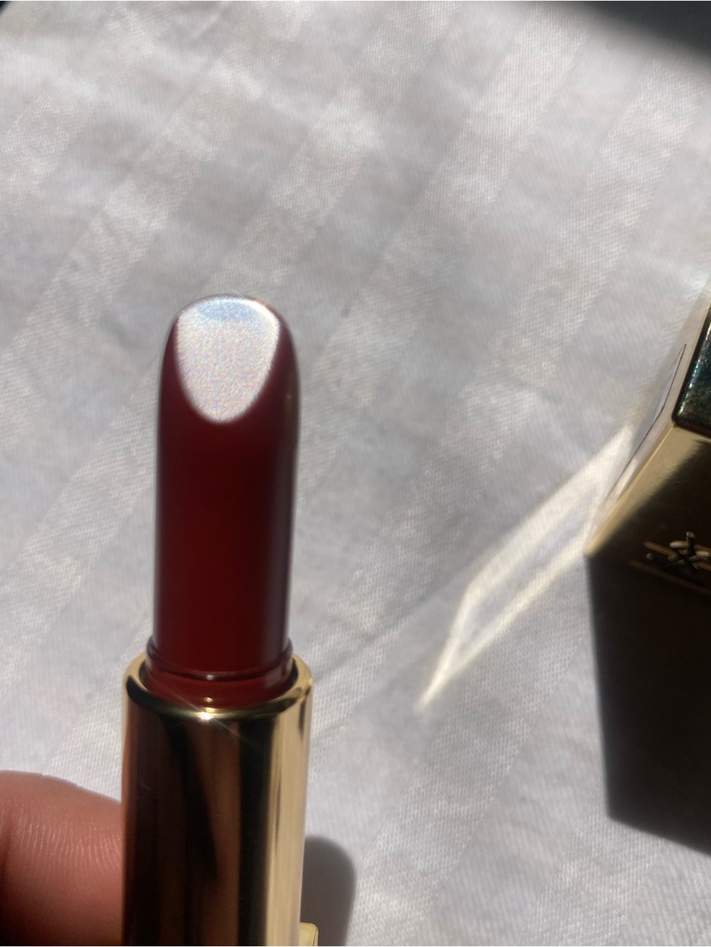 YSL Deluxe Travel Size Lipstick in Shade Fiery Red - Picture 7 of 13